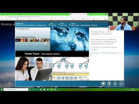Lab 10.4.1.1 Packet Tracer - Skills Integration Challenge - Professor Munshi Shams (CCNA 2)