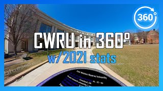 [2021] CASE WESTERN RESERVE UNIVERSITY in 360° - walking/driving campus tour
