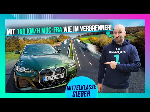 BMW i4: Auf Langstrecke schnell & effizient wie kein anderes Elektroauto!