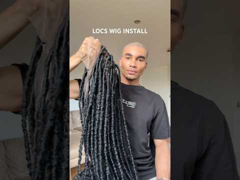 This 30” LOCS Wig Looks SO Real It’ll Blow Your Mind 😳🔥 | #LocsWig #fauxlocs  #HairTransformation
