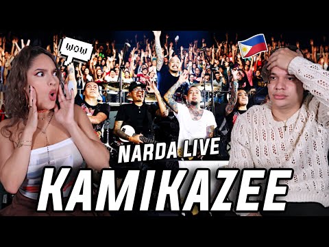 PURE Filipino ROCK! Latinos react to Kamikazee - Narda (Live at the Smart Araneta Colisseum