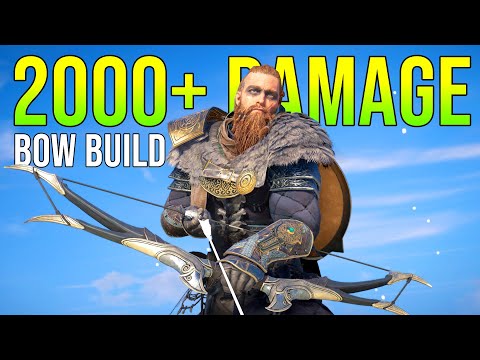 2000+ DAMAGE Archer Best Weapons - Assassin's Creed Valhalla Best Bow Build Combat Gameplay!