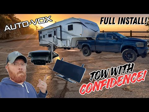 AUTO-VOX RV Backup Camera Install & Full Review | Triple-Camera System with Real Road Test