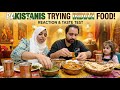 Pakistanis Trying Indian Food Sarson Ka Saag Butter Chicken More