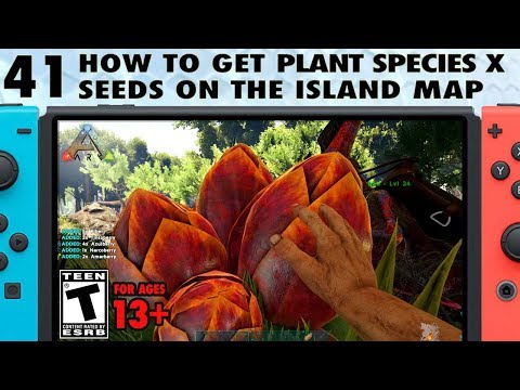 41: How to Get Plant Species X Seeds on The Island on Ark Switch - The Ark Switch Survival Guide