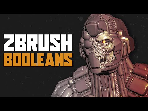 ZBrush Tutorial - How to use ZBrush Booleans: