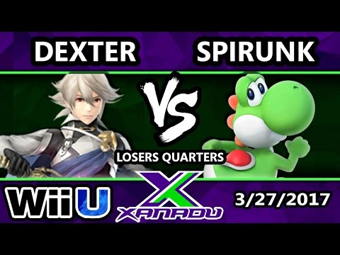 S@X 195 - Dexter (Corrin) Vs. Spirunk (Yoshi) - SSB4 Losers Quarters - Smash for Wii U - Smash 4