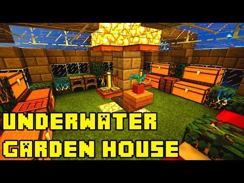 TheNeoCubest - Minecraft Underwater Garden House Tutorial (How to Build)