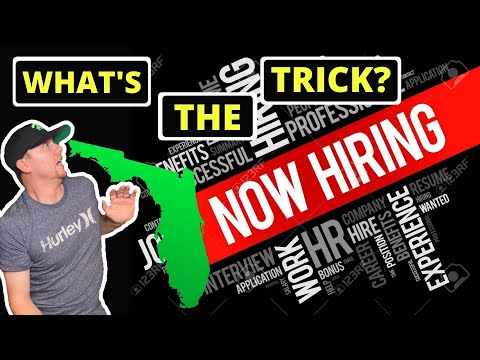 Part of a video titled How to Get a Job in Florida Without Living in Florida - Tips for Finding a 
...