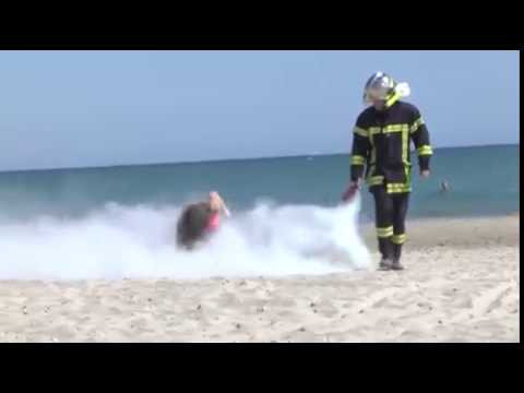 No Smoking Enforcement on Beach