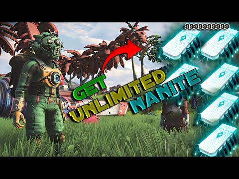 Get 100 % UNLIMITED Nanites in NMS – Fast & Easy Trick!