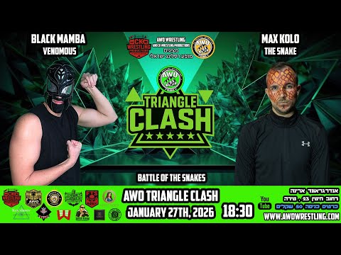 AWO Triangle Clash 2026 | Black Mamba vs. Max Kolo