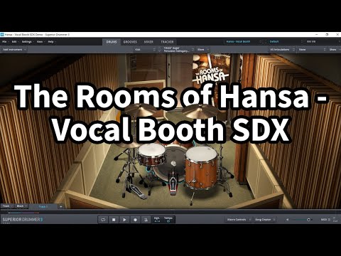 Toontrack Superior Drummer 3 - The Rooms of Hansa - Vocal Booth SDX All Presets Demo