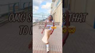 “Haul” way walk  through NOLA like the city’s my runway — pearls, satin, and main character energy!
