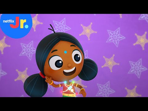 "Stomp, Pop, Quiet" Diwali Song for Kids | Deepa & Anoop | Netflix Jr