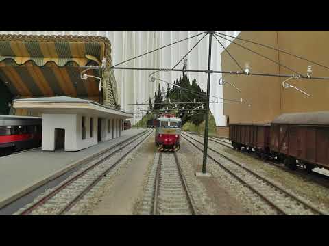 Modelbahn Italien Roco FS E656.077 Ferroviario  tren escala H0