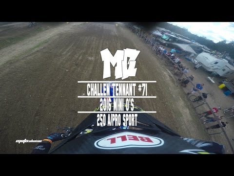 2016 Mini O's SX: Challen Tennant in 450 A/Pro Sport-MotoChasin