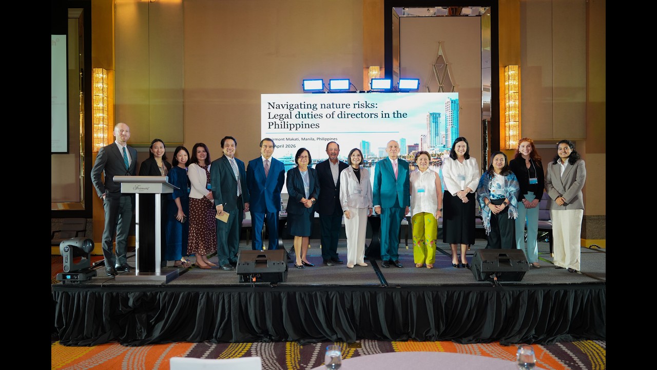 Nature-related risks & opportunities, and the duties of company directors under Philippine law