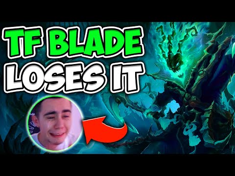 I GOT MATCHED VS. TF BLADE IN TOP 10 NA SOLO QUEUE AND HE TILTS LIKE CRAZY (FUNNY REACTION)