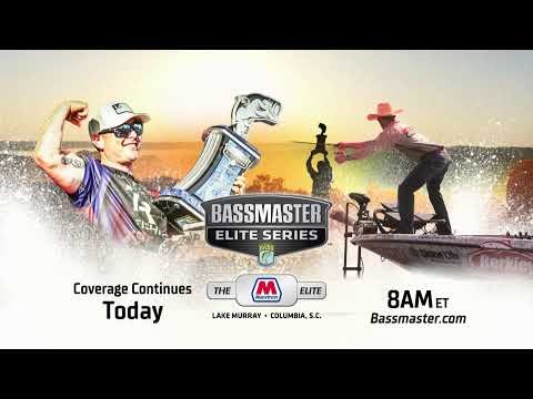 2023 Bassmaster Elite at Lake Murray, SC - Pre Show - Day 2
