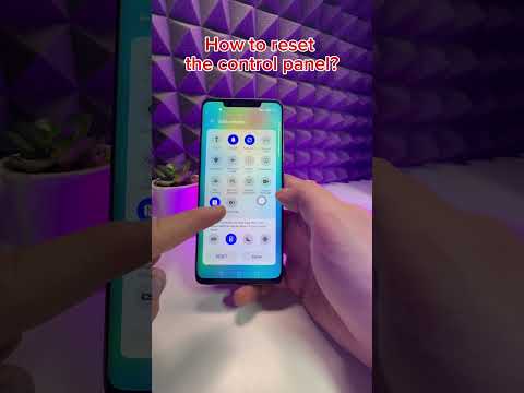 HOW TO RESET THE CONTROL PANEL ON HUAWEI MATE 20 PRO? #huaweimate20pro #android #fyp #tutorial #how