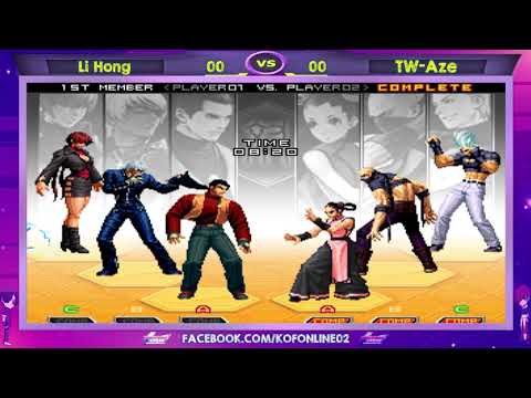 Li Hong Vs Aze (阿泽) FT10 KOF 2002 UM - Fuja de seus Limites