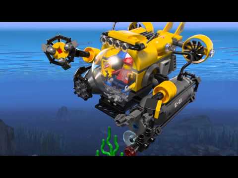 Vidéo LEGO City 60092 : Le sous-marin