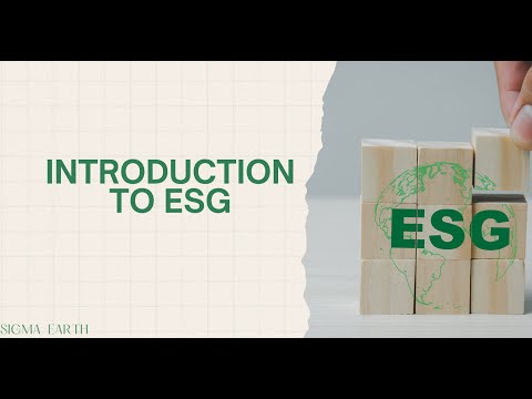 ESG Training Course | Introduction to ESG | Environmental, Social, and Governance