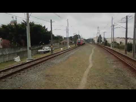 TUE CAF 7000 de passagem pela antiga Estação Cidade Dutra