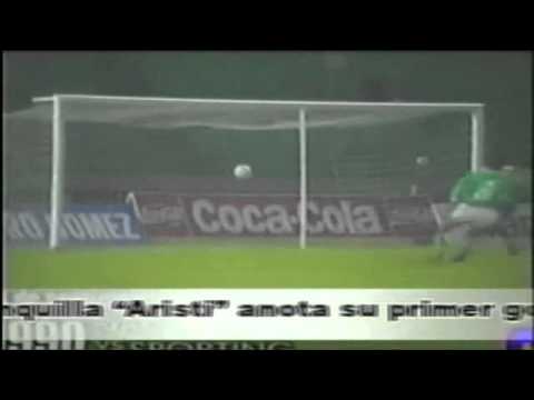 Primer gol de Victor Aristizabal como profesional (El inicio de La Leyenda)