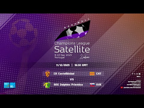 CK Castellbisbal - SKK Dolphins Prievidza | IKF KCL Satellite (2025-26)