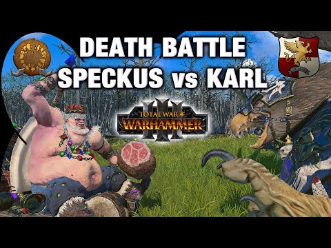 SPECKUS vs KARL! - WER IST DER STÄRKERE? Total War: Warhammer 3