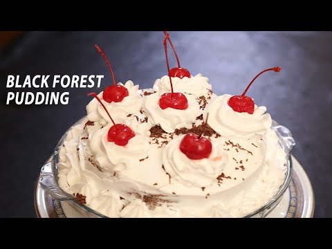 Black Forest Pudding | Mallika Joseph Food Tube