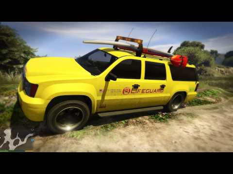 GTA 5 PC   LifGuard 4x4 Truck    GTX 980   1080p HD ReShade SweetFX