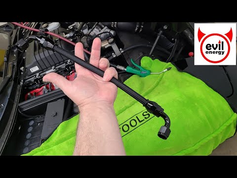 Evil Energy PTFE Fuel Hose and AN fitting Review with Install on my C5 Corvette