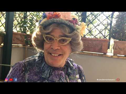 Enrico Montesano - La Romantica Donna Inglese e la Pasqua con chi puoi