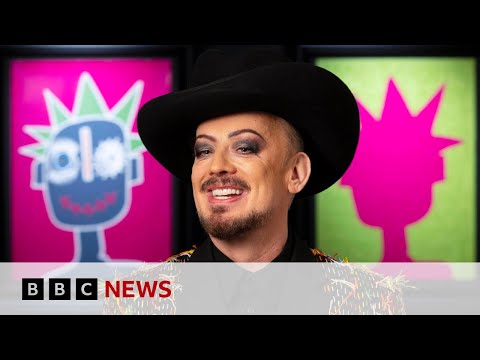 Video | Boy George: 'I've sold loads of Madonna paintings - but I'm not her biggest fan' | BBC News