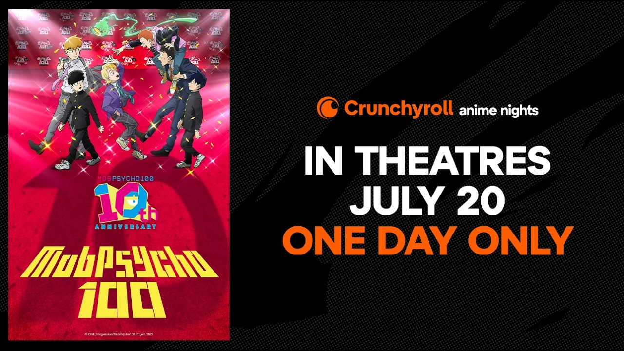 Miniature de la vidéo Mob Psycho 100 Celebrates Its 10th Anniversary du film Crunchyroll Anime Nights - Mob Psycho 100