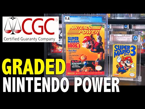 Will CGC Graded Nintendo Power Magazines Be the Next Big Thing?!