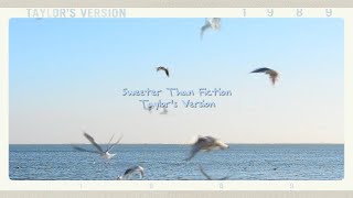 Taylor Swift - Sweeter Than Fiction (Taylor's Version) (Lyric Video)
