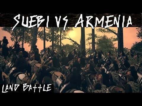 Total War Rome 2 Online Battle 222 Suebi vs Armenia