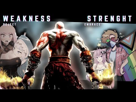 Reject Weakness, Embrace Masculinity - Kratos [God of war] edition