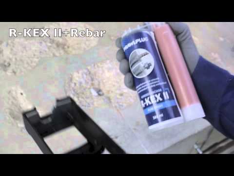Rawlplug R-KEX-II Pure Epoxy Resin and Rebar