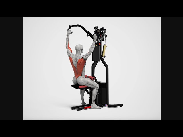 Keiser A400 Lateral Pull Down-BLK