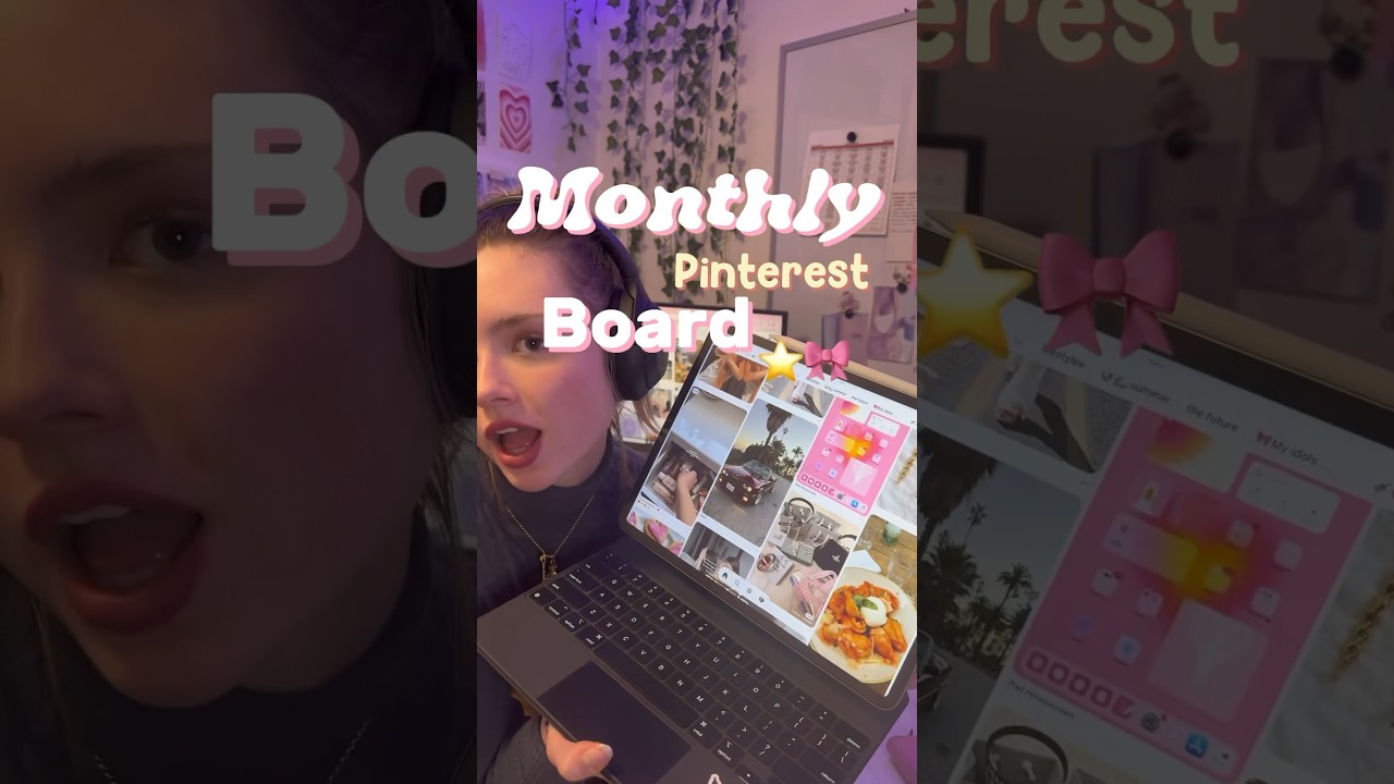 Your reminder to create your Pinterest board for the month of march!!! 🎀⭐️