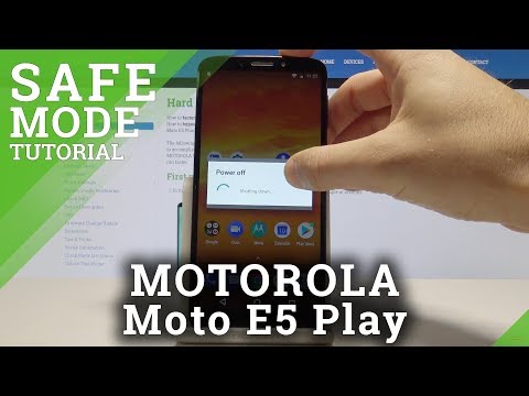 How to Enable Safe Mode on MOTOROLA Moto E5 Plus – Enter / Exit Safe Mode