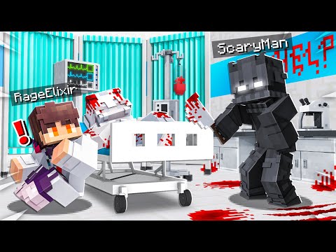 I Worked The NIGHT SHIFT at The HOSPITAL in Minecraft.. *SCARY*