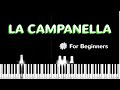 Liszt - La Campanella - Easy Piano Tutorial