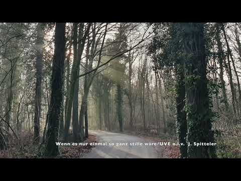 Wenn es nur einmal so ganz stille wäre - Rilke / Spitteler