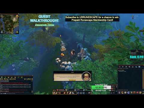 Desperate Times Quest Walkthrough Runescape 3 MMORPG!